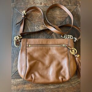 Michael Kors Brown Leather Crossbody or Shoulder Bag
